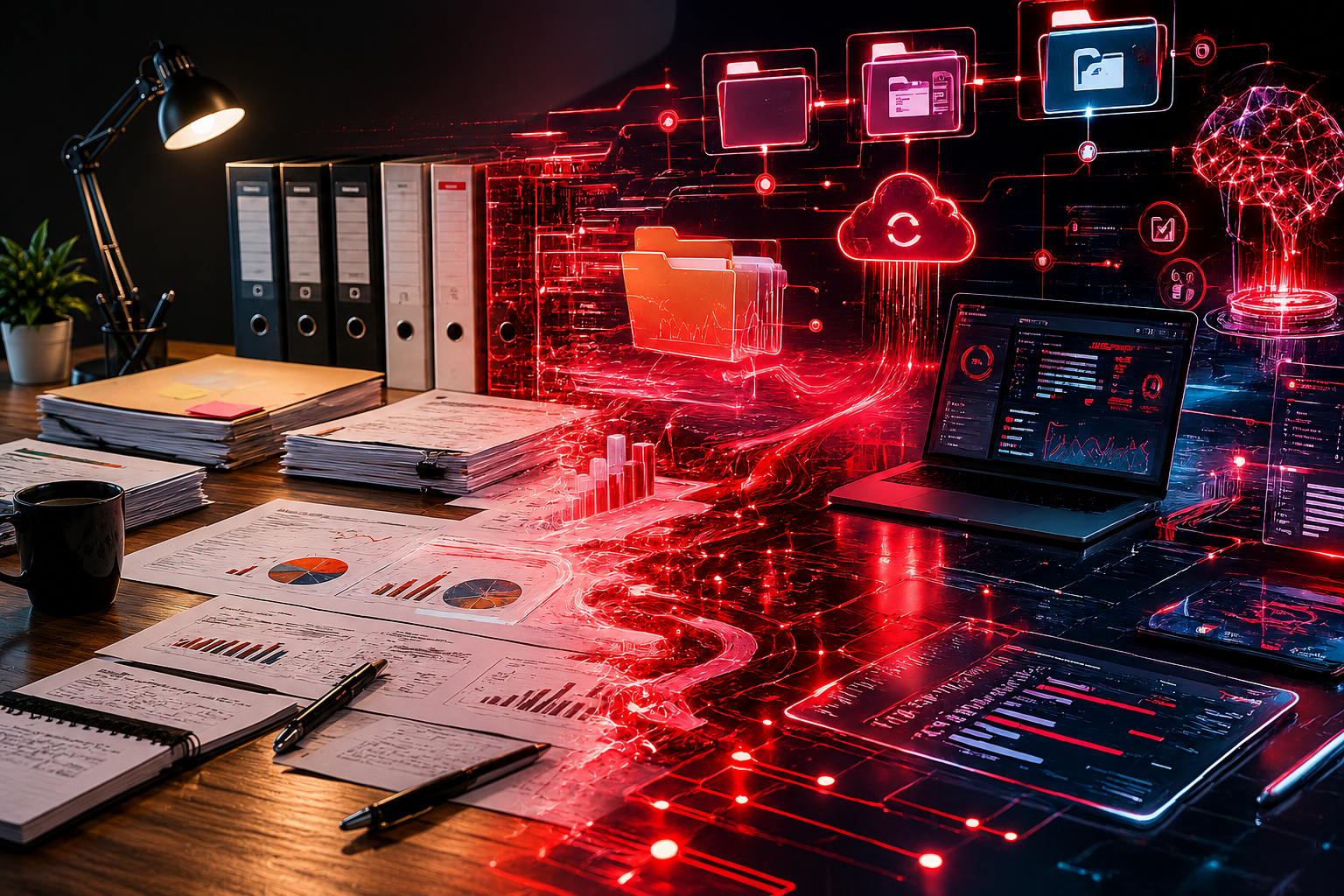 TCHNLGY Analog to Digital Workspace Junction